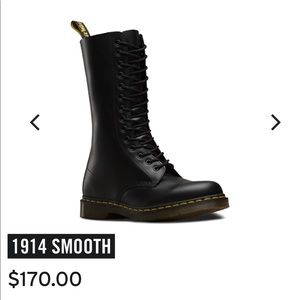 1914 Smooth Dr Martens 14 eye